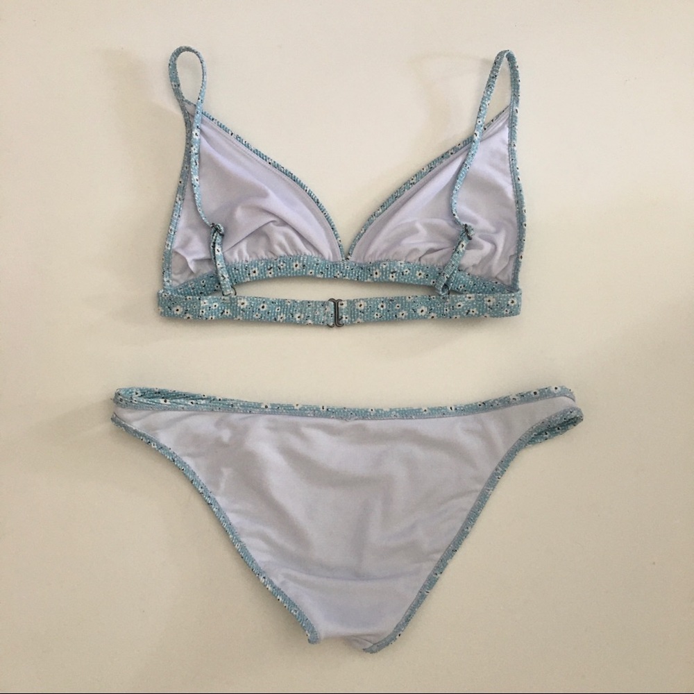 ❤️ SOLD Billabong Ribbed Bikini Set Sz L - Picture 4 of 7